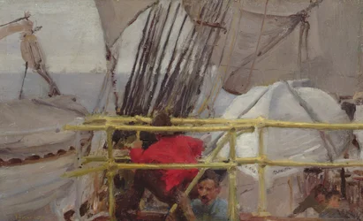 À bord du voilier 